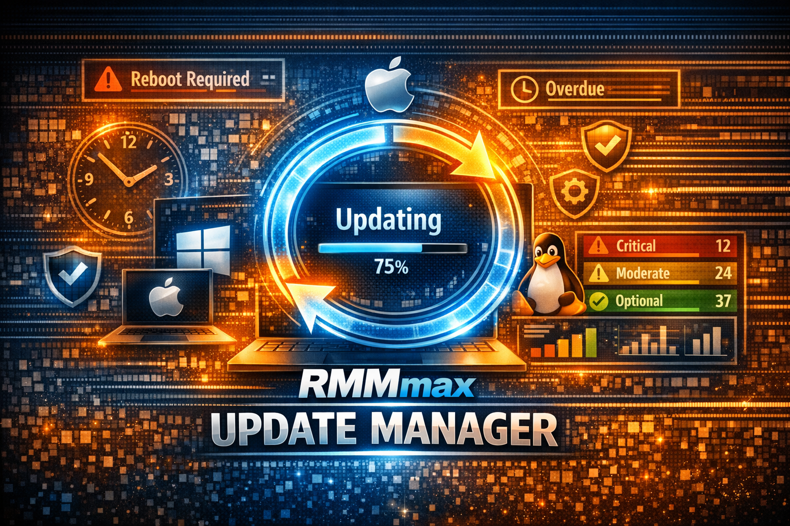 RMMmax Update Manager panel